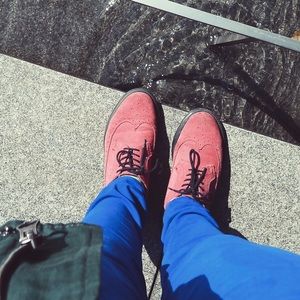 Dr.Martens/ 13614 Suede Wingtip